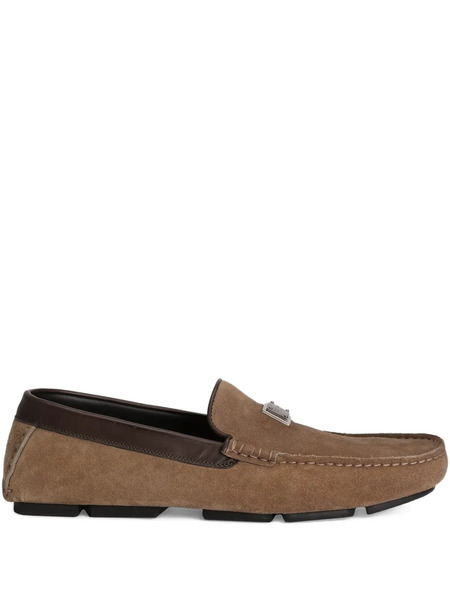  Dolce & Gabbana Split Loafers - Brown 