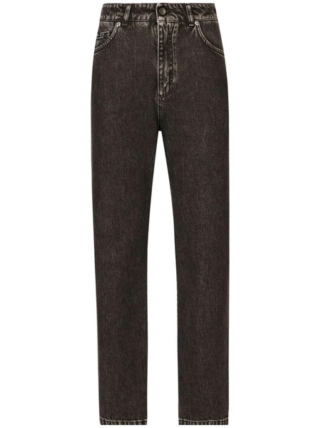  Dolce & Gabbana Straight-leg Jeans - Black 