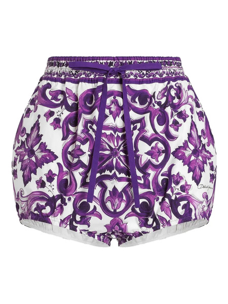  Dolce & Gabbana Stretch-cotton Shorts - White 