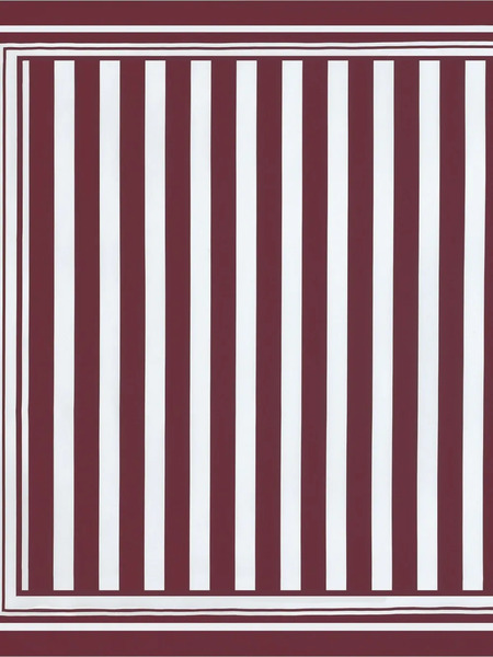  Dolce & Gabbana Striped Scarf - Red 