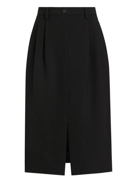  Dolce & Gabbana Tailored Midi Skirt - Black 