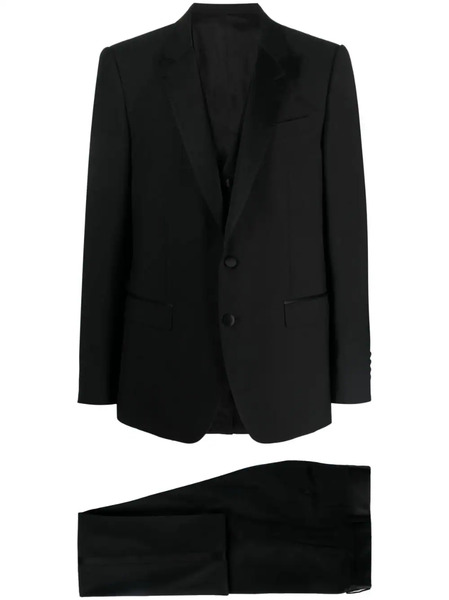  Dolce & Gabbana Three-piece Dinner Suit - Black 