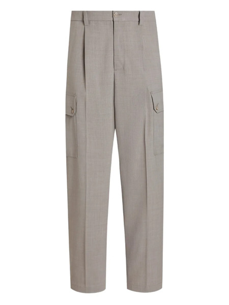  Dolce & Gabbana Virgin Wool Trousers - Neutrals 
