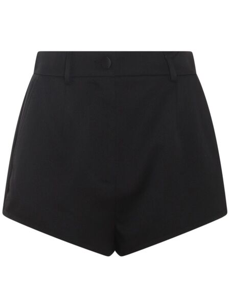  Dolce & Gabbana Wool Shorts - Black 