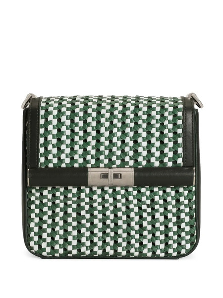  Dolce & Gabbana Woven Shoulder Bag - Green 