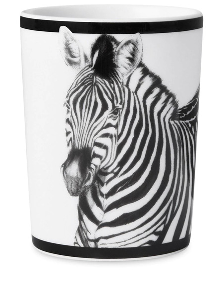  Dolce & Gabbana Zebra Porcelain Cup - White 