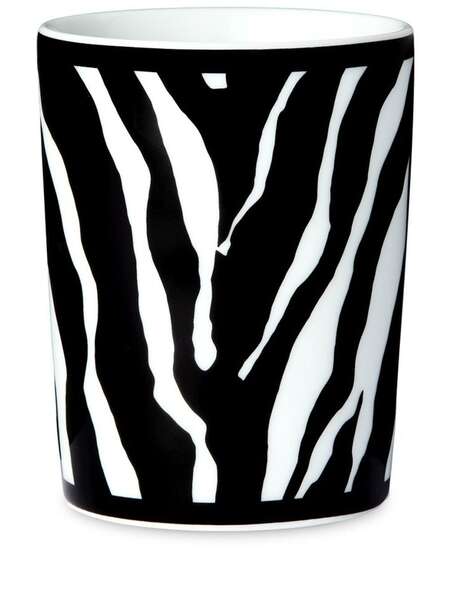  Dolce & Gabbana Zebra Porcelain Cup - White 