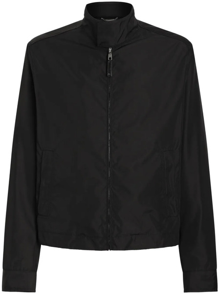  Dolce & Gabbana Zip-up Bomber Jacket - Black 