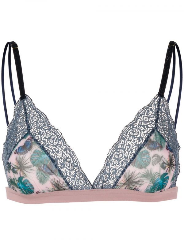  Dolci Follie Butterfly Soft Bra - Blue 