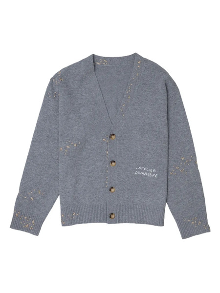  Domrebel Wool Blend Cardigan - Grey 