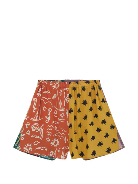  Donde Esteban Estrellitas Mini Shorts - Yellow 