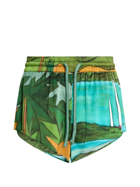  Donde Esteban Magdalena Shorts - Green 