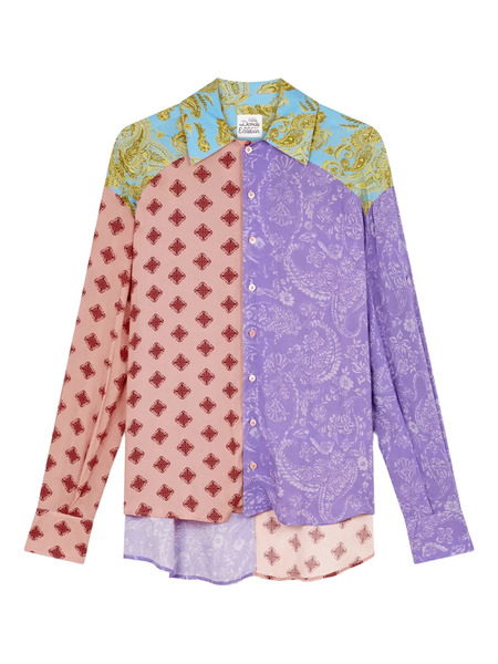  Donde Esteban Paisley Shirt - Red 