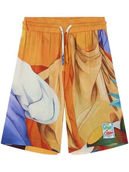  Donde Esteban Salpicon Shorts - Orange 