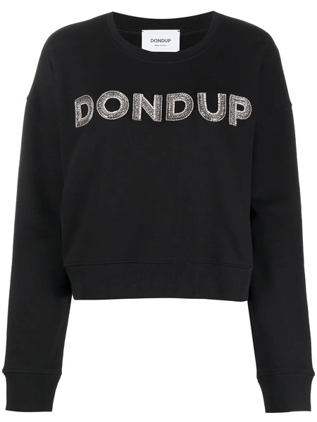  Dondup Branded Long-sleeve T-shirt - Black 