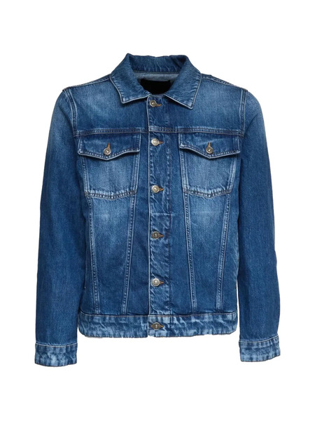  Dondup Button Flap-pockets Denim Jacket - Blue 