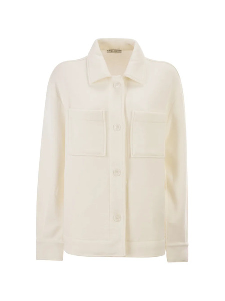  Dondup Buttoned Shirt Jacket - Neutrals 
