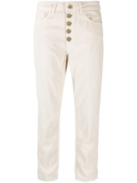  Dondup Cropped Trousers - Neutrals 