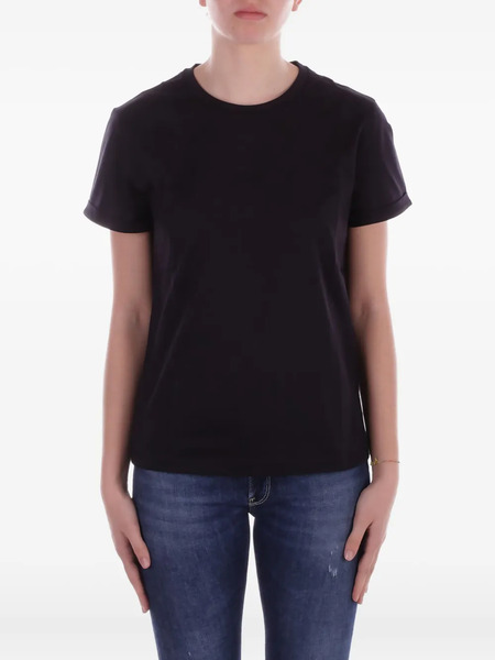  Dondup Cuffed-sleeves T-shirt - Black 