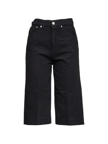  Dondup Delfine Straight Shorts - Black 
