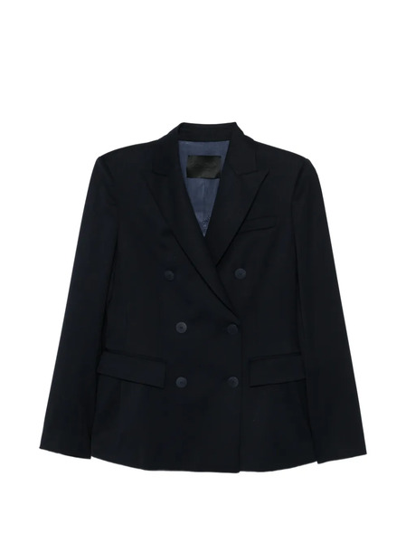  Dondup Double-breasted Buttoned Blazer - Blue 
