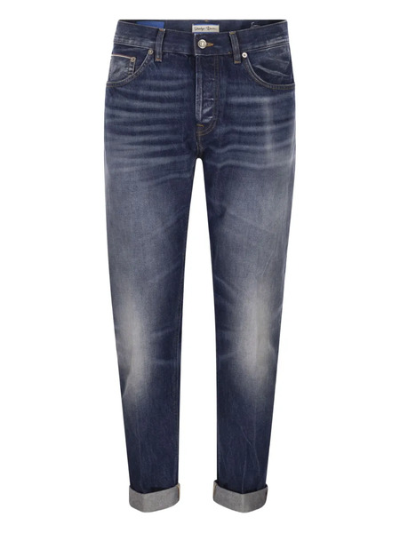  Dondup Five Pocket Icon Denim Trousers - Blue 