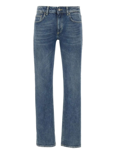  Dondup Five-pocket Logo Jeans - Blue 