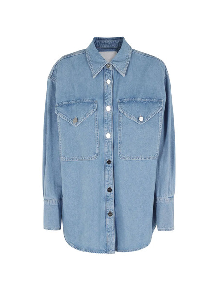  Dondup Flap-pocket Shirt - Blue 