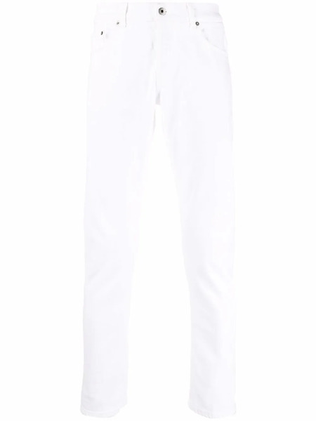  Dondup High-rise Slim Fit Jeans - White 