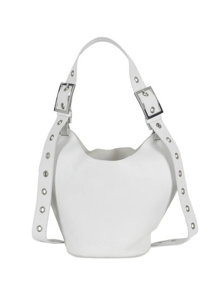  Dondup Hobo Eyelet Bag - White 