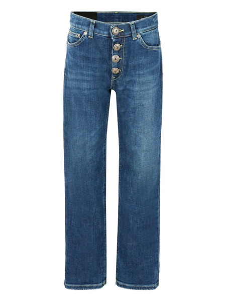  Dondup Kids Button-detail Jeans - Blue 