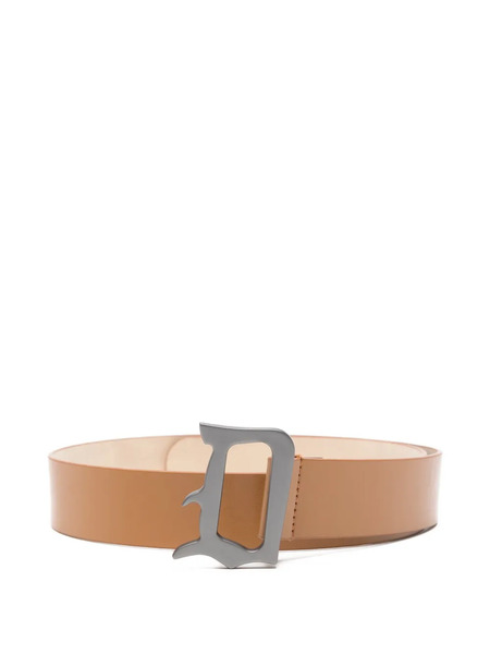  Dondup Kids Logo-buckle Belt - Brown 