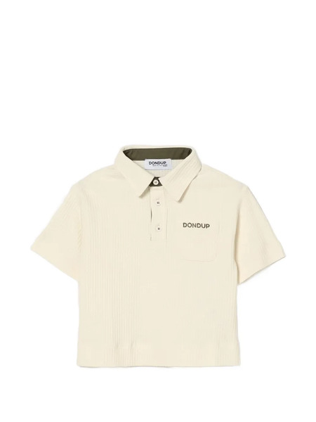  Dondup Kids Pocket Polo Shirt - Neutrals 