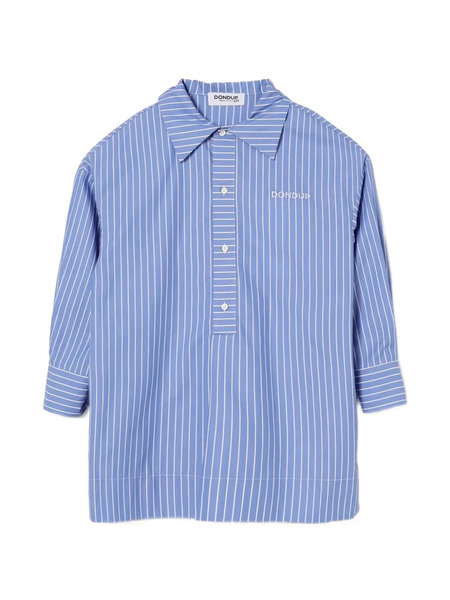  Dondup Kids Striped Dress - Blue 