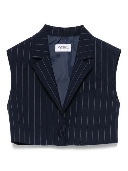  Dondup Kids Striped Gilet - Blue 