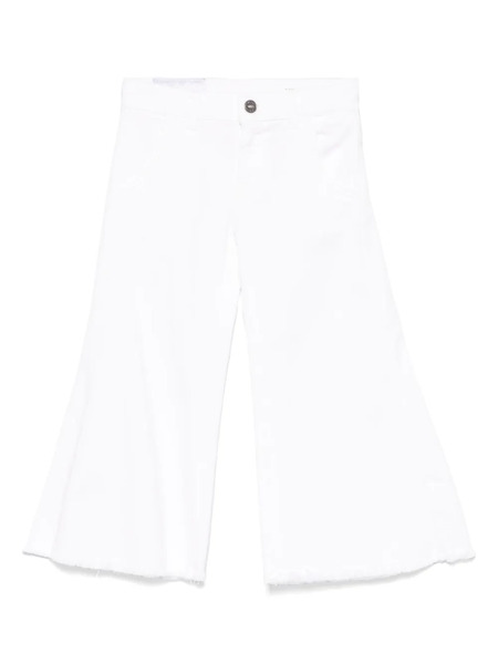  Dondup Kids Wide-leg Jeans - White 