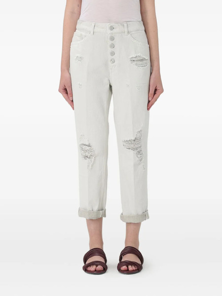  Dondup Koons Distressed Jeans - Grey 