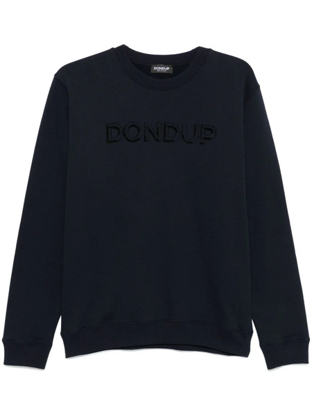  Dondup Logo-flocked Sweatshirt - Blue 