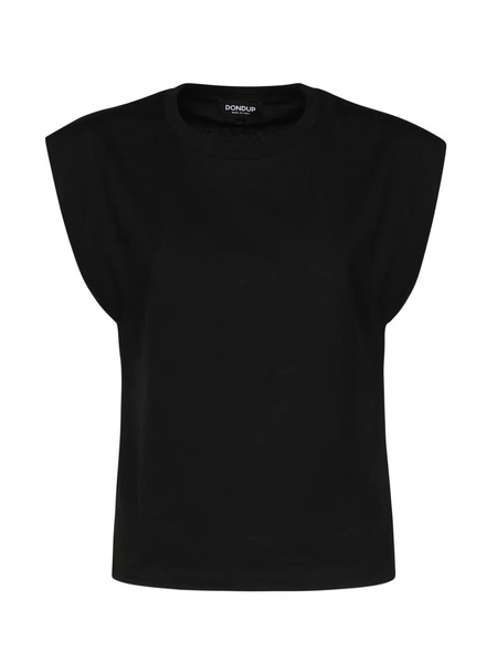  Dondup Logo-plaque T-shirt - Black 