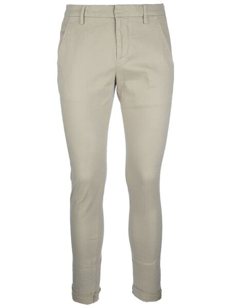  Dondup Logo-plaque Trousers - Neutrals 
