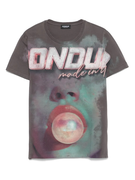  Dondup Logo-print T-shirt - Grey 