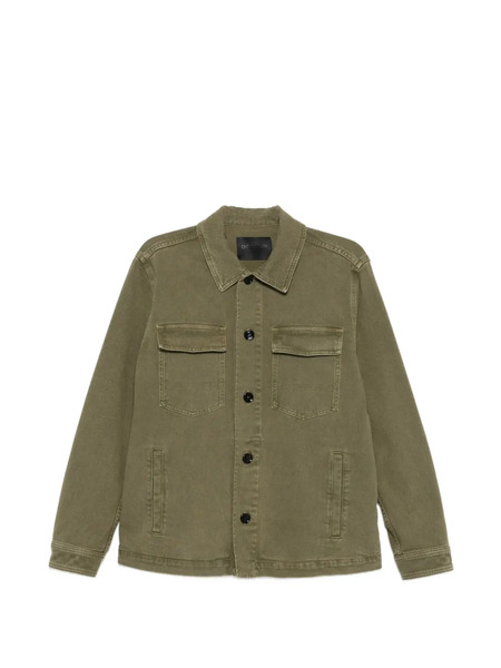  Dondup Long-sleeve Pocket Shirt - Green 