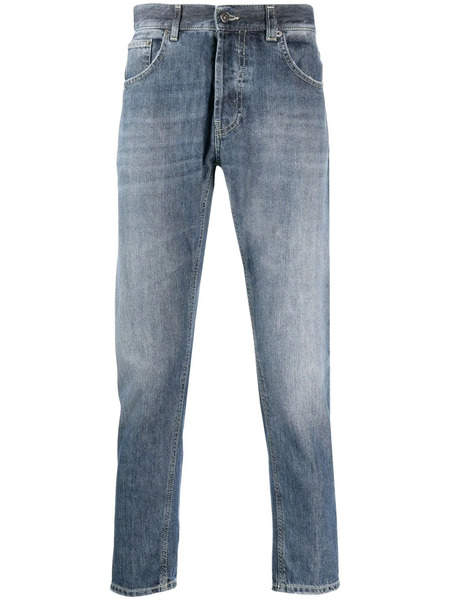  Dondup Mid-rise Tapered Jeans - Blue 