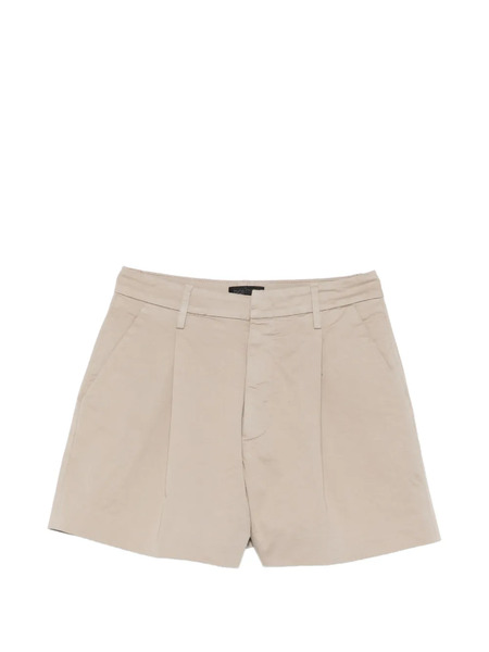  Dondup Pleated Tailored Shorts - Neutrals 