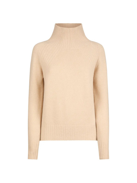  Dondup Ribbed High-neck Sweater - Neutrals 