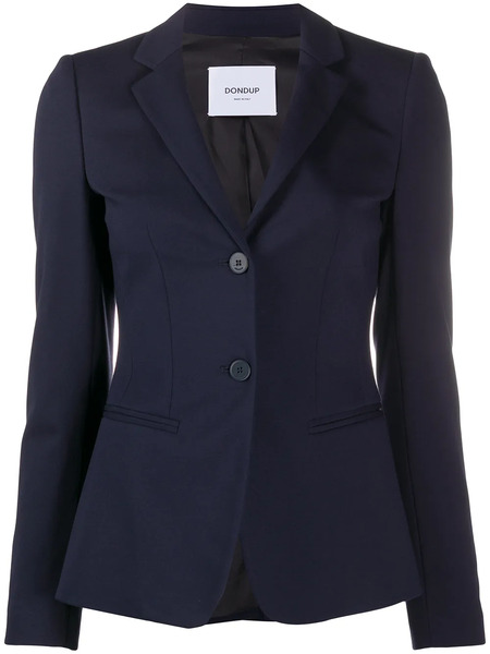  Dondup Single-breasted Jacket - Blue 