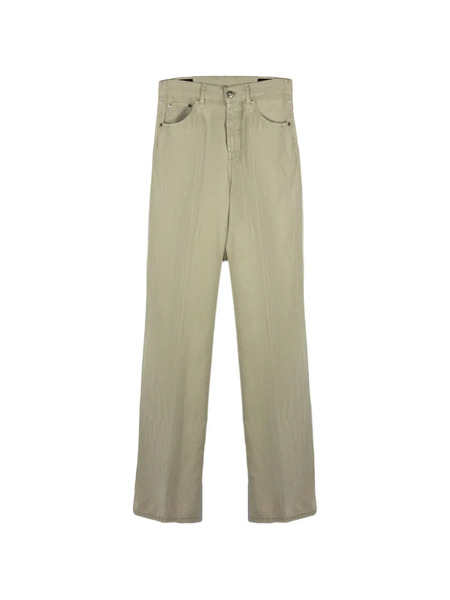  Dondup Wide-leg Five-pocket Trousers - Neutrals 