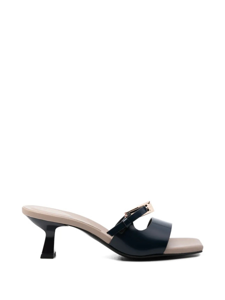  Donnarì Buckle-fastening Leather Sandals - Blue 