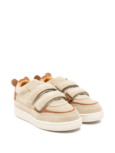  Donsje Appliqued Strap Sneakers - Neutrals 