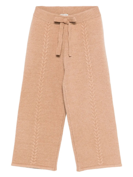  Donsje Cable-knit Drawstring Trousers - Neutrals 